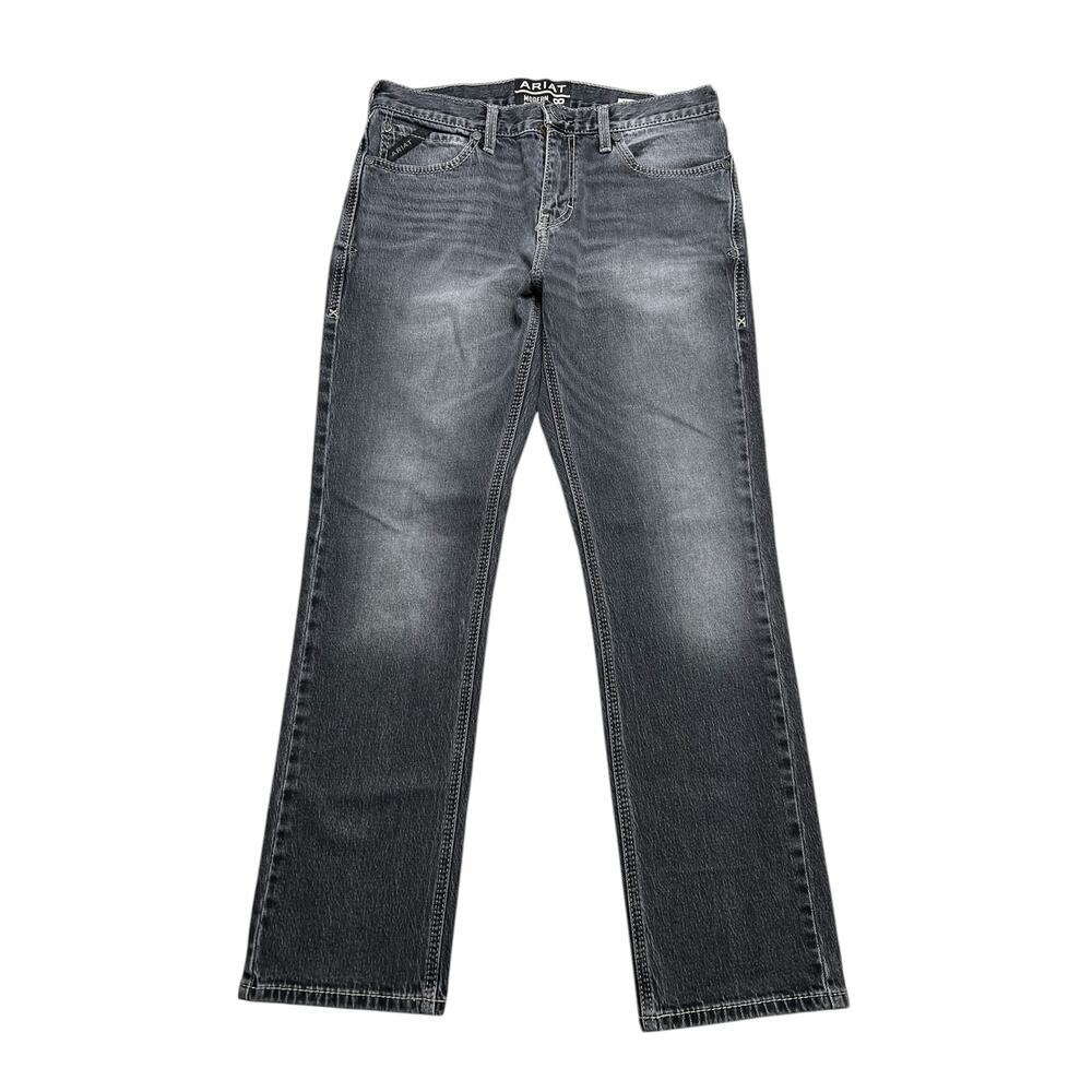 Ariat Men's M8 Slim Fit Straight Leg Jeans Men Sz 32x30‎ western  Casual work